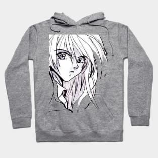 Anime face Hoodie